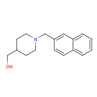 138030-59-8 [1-(naphthalen-2-ylmethyl)piperidin-4-yl]methanol chemical structure