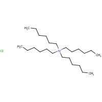 5922-92-9 tetrahexylazanium;chloride chemical structure