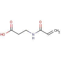 16753-07-4 3-(prop-2-enoylamino)propanoic acid chemical structure