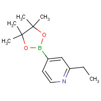 741709-60-4 2-ethyl-4-(4,4,5,5-tetramethyl-1,3,2-dioxaborolan-2-yl)pyridine chemical structure
