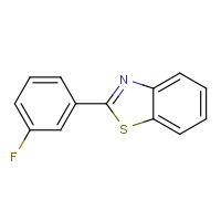 1629-07-8 2-(3-fluorophenyl)-1,3-benzothiazole chemical structure