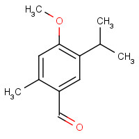 105337-42-6 4-methoxy-2-methyl-5-propan-2-ylbenzaldehyde chemical structure