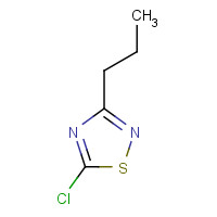 89180-95-0 5-chloro-3-propyl-1,2,4-thiadiazole chemical structure