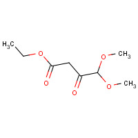6956-50-9 ethyl 4,4-dimethoxy-3-oxobutanoate chemical structure