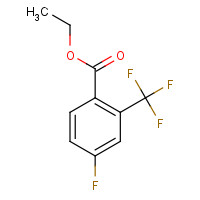 167758-89-6 ethyl 4-fluoro-2-(trifluoromethyl)benzoate chemical structure