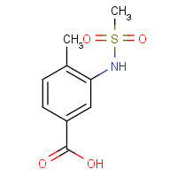 450368-33-9 3-(methanesulfonamido)-4-methylbenzoic acid chemical structure