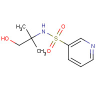 1015230-71-3 N-(1-hydroxy-2-methylpropan-2-yl)pyridine-3-sulfonamide chemical structure
