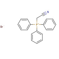 15898-47-2 cyanomethyl(triphenyl)phosphanium;bromide chemical structure