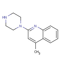 50693-78-2 4-methyl-2-piperazin-1-ylquinoline chemical structure