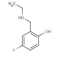 1363166-27-1 2-(ethylaminomethyl)-4-fluorophenol chemical structure