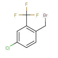 886496-75-9 1-(bromomethyl)-4-chloro-2-(trifluoromethyl)benzene chemical structure