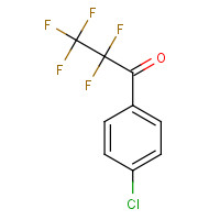 781-97-5 1-(4-chlorophenyl)-2,2,3,3,3-pentafluoropropan-1-one chemical structure