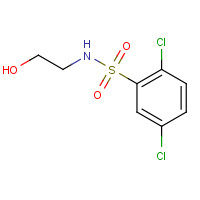 89981-84-0 2,5-dichloro-N-(2-hydroxyethyl)benzenesulfonamide chemical structure