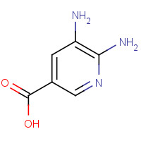 267875-45-6 5,6-diaminopyridine-3-carboxylic acid chemical structure