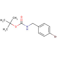 68819-84-1 tert-butyl N-[(4-bromophenyl)methyl]carbamate chemical structure