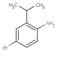 81090-34-8 4-bromo-2-propan-2-ylaniline chemical structure