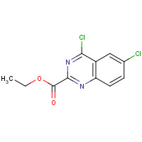 150449-99-3 ethyl 4,6-dichloroquinazoline-2-carboxylate chemical structure