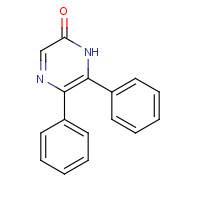 18591-57-6 5,6-diphenyl-1H-pyrazin-2-one chemical structure