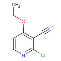 98645-45-5 2-chloro-4-ethoxypyridine-3-carbonitrile chemical structure