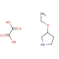 23123-15-1 3-ethoxypyrrolidine;oxalic acid chemical structure