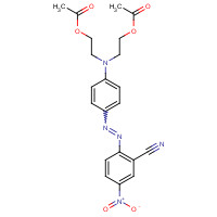 30124-94-8 2-[N-(2-acetyloxyethyl)-4-[(2-cyano-4-nitrophenyl)diazenyl]anilino]ethyl acetate chemical structure