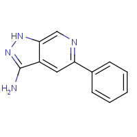 439290-93-4 5-phenyl-1H-pyrazolo[3,4-c]pyridin-3-amine chemical structure