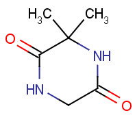 33477-74-6 3,3-dimethylpiperazine-2,5-dione chemical structure