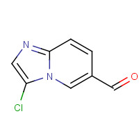 1004550-22-4 3-chloroimidazo[1,2-a]pyridine-6-carbaldehyde chemical structure