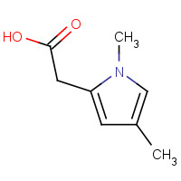 79673-54-4 2-(1,4-dimethylpyrrol-2-yl)acetic acid chemical structure