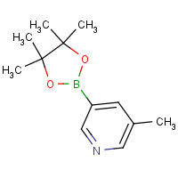 1171891-42-1 3-methyl-5-(4,4,5,5-tetramethyl-1,3,2-dioxaborolan-2-yl)pyridine chemical structure