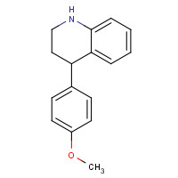 39104-14-8 4-(4-methoxyphenyl)-1,2,3,4-tetrahydroquinoline chemical structure