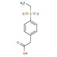 383135-47-5 2-(4-ethylsulfonylphenyl)acetic acid chemical structure