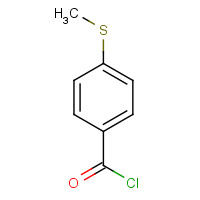 1442-06-4 4-methylsulfanylbenzoyl chloride chemical structure