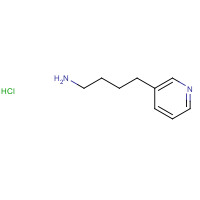 84359-18-2 4-pyridin-3-ylbutan-1-amine;hydrochloride chemical structure