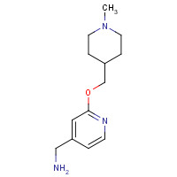 442846-58-4 [2-[(1-methylpiperidin-4-yl)methoxy]pyridin-4-yl]methanamine chemical structure