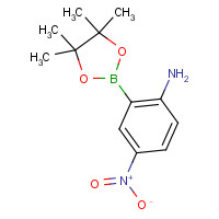 1351337-48-8 4-nitro-2-(4,4,5,5-tetramethyl-1,3,2-dioxaborolan-2-yl)aniline chemical structure
