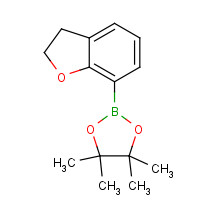934586-50-2 2-(2,3-dihydro-1-benzofuran-7-yl)-4,4,5,5-tetramethyl-1,3,2-dioxaborolane chemical structure