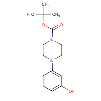 198627-86-0 tert-butyl 4-(3-hydroxyphenyl)piperazine-1-carboxylate chemical structure
