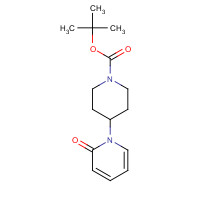 887928-35-0 tert-butyl 4-(2-oxopyridin-1-yl)piperidine-1-carboxylate chemical structure