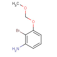 1354469-57-0 2-bromo-3-(methoxymethoxy)aniline chemical structure