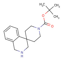159634-80-7 tert-butyl spiro[2,3-dihydro-1H-isoquinoline-4,4'-piperidine]-1'-carboxylate chemical structure