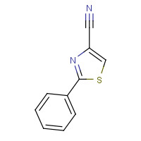 7113-05-5 2-phenyl-1,3-thiazole-4-carbonitrile chemical structure