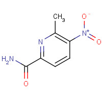 36757-37-6 6-methyl-5-nitropyridine-2-carboxamide chemical structure