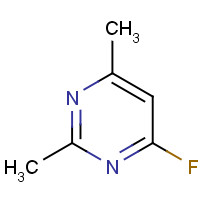 51421-90-0 4-fluoro-2,6-dimethylpyrimidine chemical structure