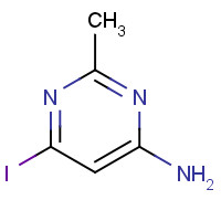 943006-46-0 6-iodo-2-methylpyrimidin-4-amine chemical structure