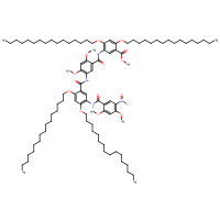 116-76-3 methyl 5-[[5-[[5-[(2,4-dimethoxy-5-nitrobenzoyl)amino]-2,4-dihexadecoxybenzoyl]amino]-2,4-dimethoxybenzoyl]amino]-2,4-dihexadecoxybenzoate chemical structure