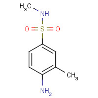 57946-92-6 4-amino-N,3-dimethylbenzenesulfonamide chemical structure