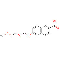 551904-55-3 6-(2-methoxyethoxymethoxy)naphthalene-2-carboxylic acid chemical structure