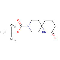 1031927-12-4 tert-butyl 2-oxo-1,9-diazaspiro[5.5]undecane-9-carboxylate chemical structure