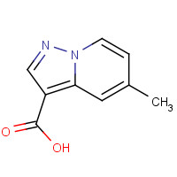 143803-80-9 5-methylpyrazolo[1,5-a]pyridine-3-carboxylic acid chemical structure